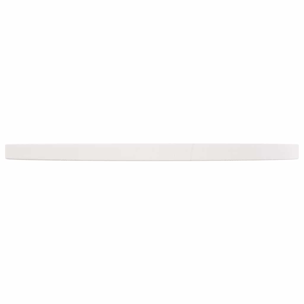 vidaXL Blat stołu, okrągły, biały, Ø50x3 cm, lite drewno sosnowe