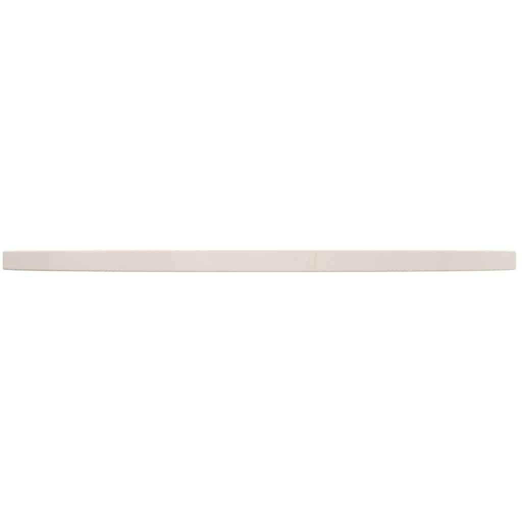 vidaXL Blat do stołu, okrągły, biały, Ø70x3 cm, lite drewno sosnowe