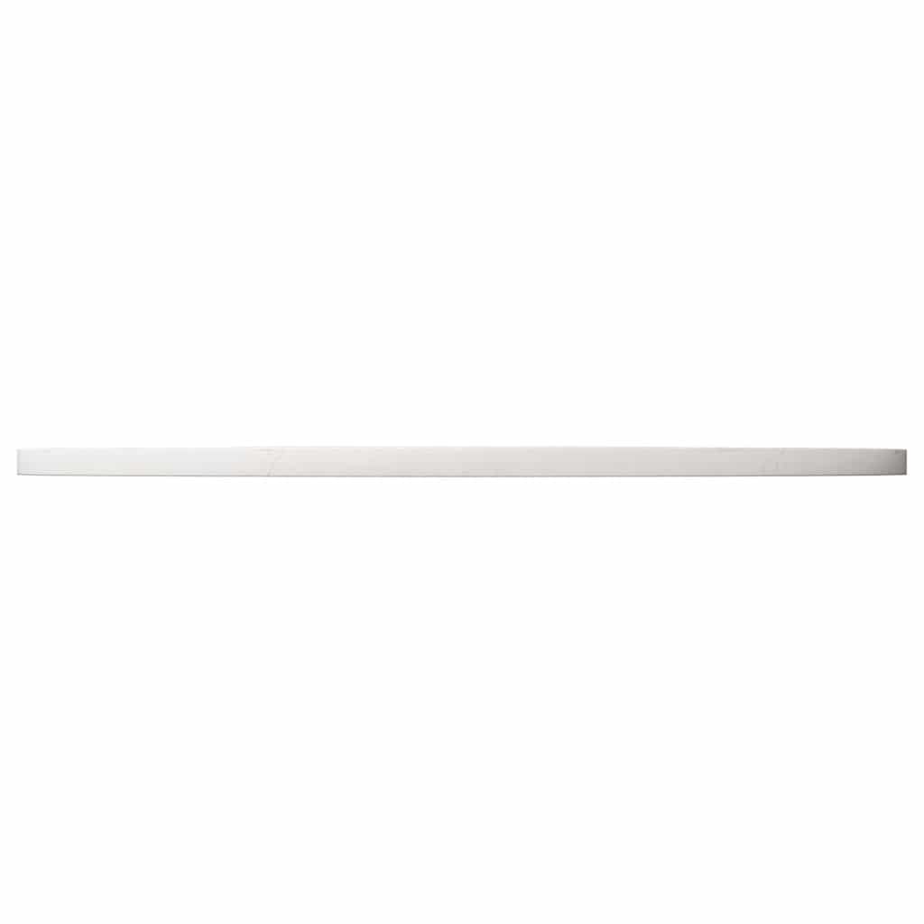 vidaXL Blat do stołu, okrągły, biały, Ø90x3 cm, lite drewno sosnowe
