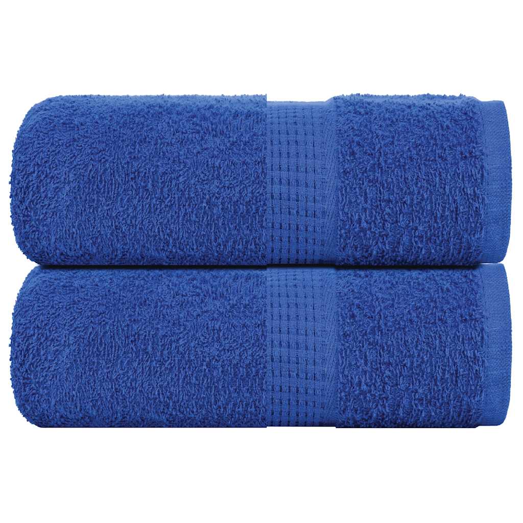 vidaXL Ręczniki, FROGN, 2 szt., niebieskie, 30x30 cm, 360 g/m²