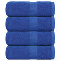 vidaXL Ręczniki, FROGN, 4 szt., niebieskie, 30x30 cm, 360 g/m²