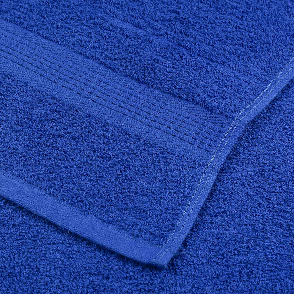 vidaXL Ręczniki, FROGN, 10 szt., niebieskie, 30x30 cm, 360 g/m²