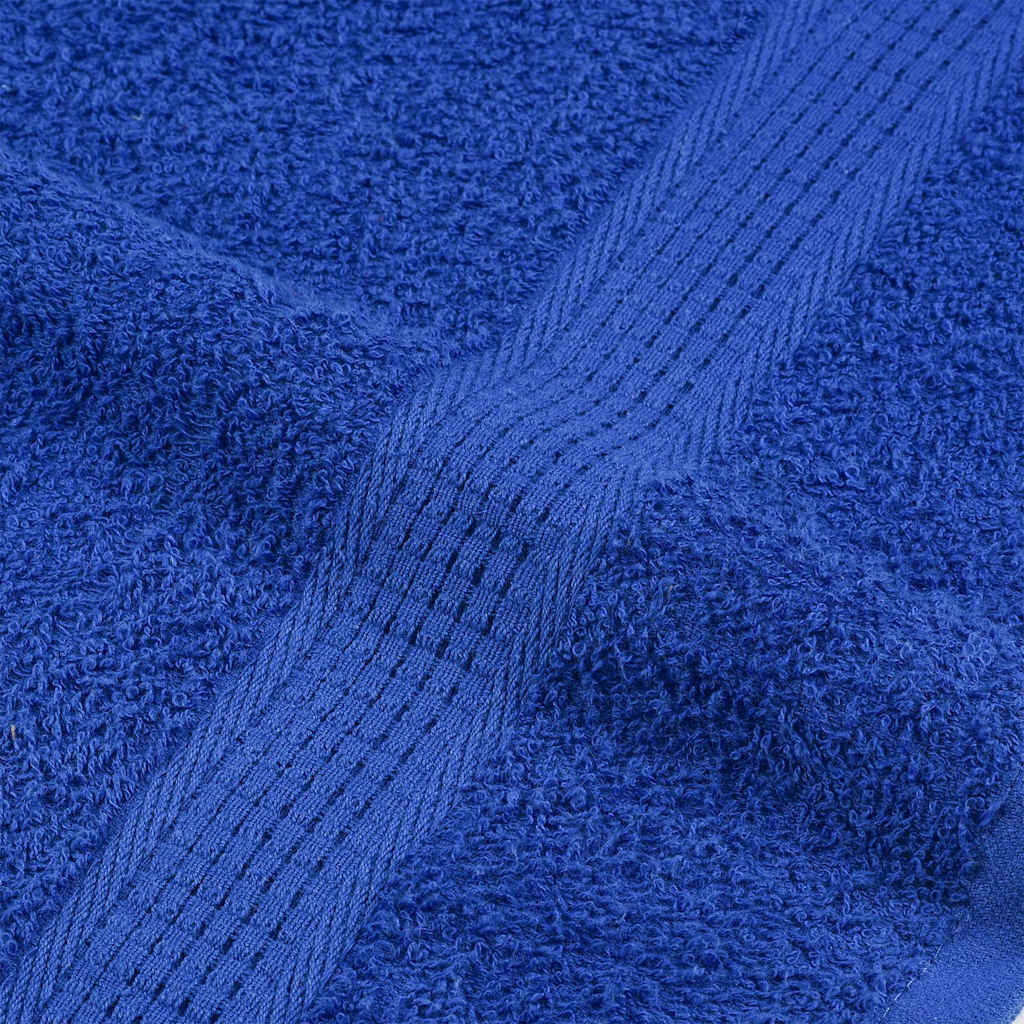 vidaXL Ręczniki do sauny, FROGN, 10 szt., niebieskie, 80x200 cm, 360 g/m²