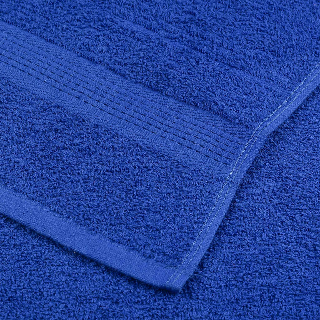 vidaXL Ręczniki, FROGN, 2 szt., niebieskie, 100x200 cm, 360 g/m²