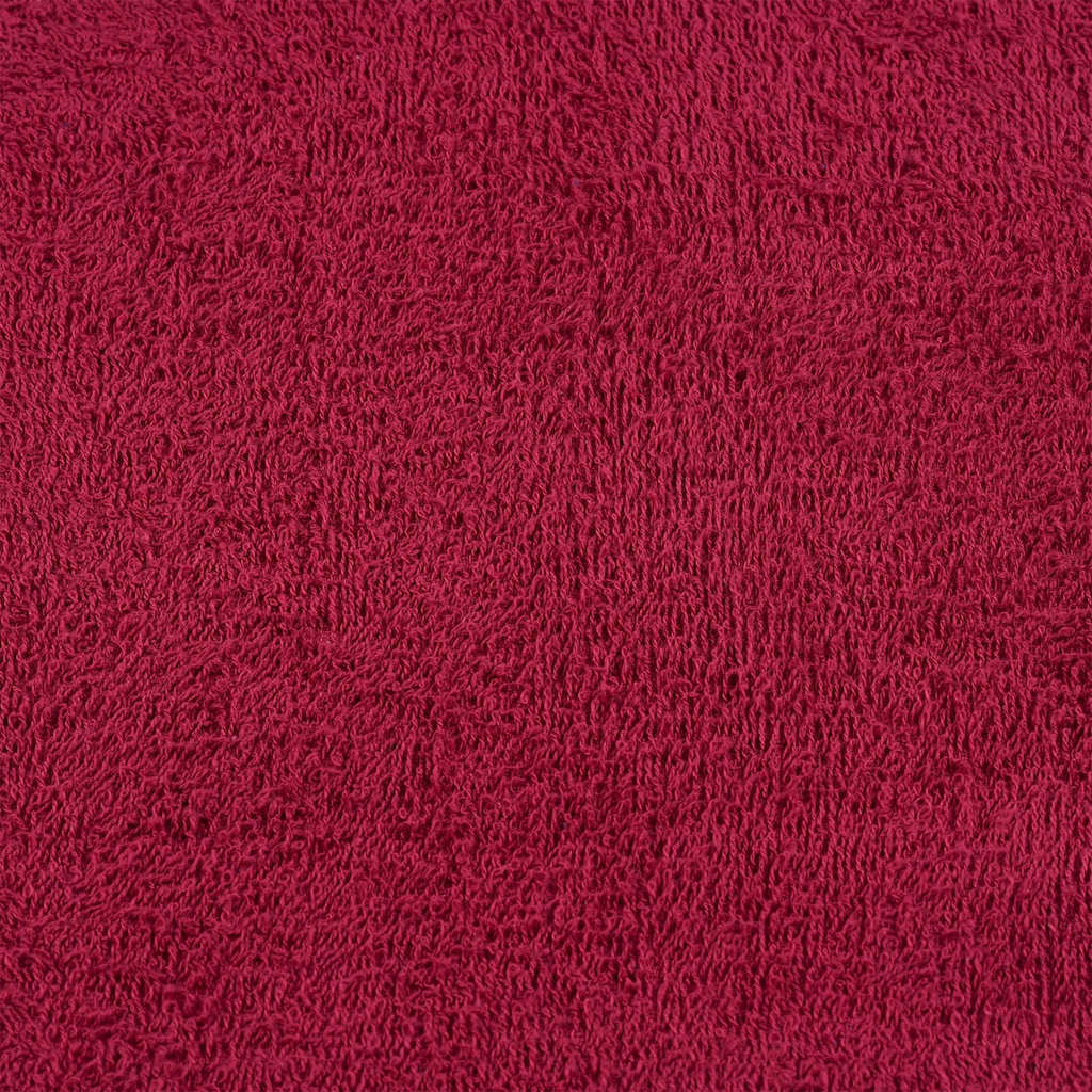 vidaXL Ręczniki kąpielowe, FROGN, 2 szt, bordowe, 100x150 cm, 360 g/m²