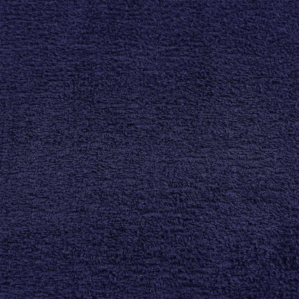 vidaXL Ręczniki, FROGN, 4 szt., granatowe, 30x30 cm, 360 g/m²