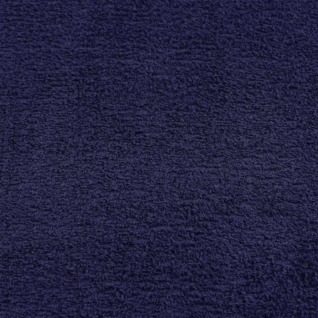 vidaXL Ręczniki, FROGN, 10 szt., granatowe, 30x30 cm, 360 g/m²