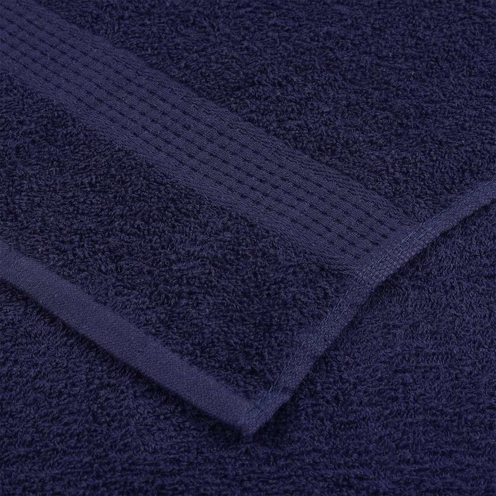 vidaXL Ręczniki FROGN 4 szt. Granatowy 100x200 cm 360 g/m²