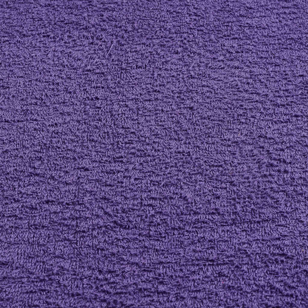 vidaXL Ręczniki, FROGN, 10 szt., fioletowe, 30x30 cm, 360 g/m²