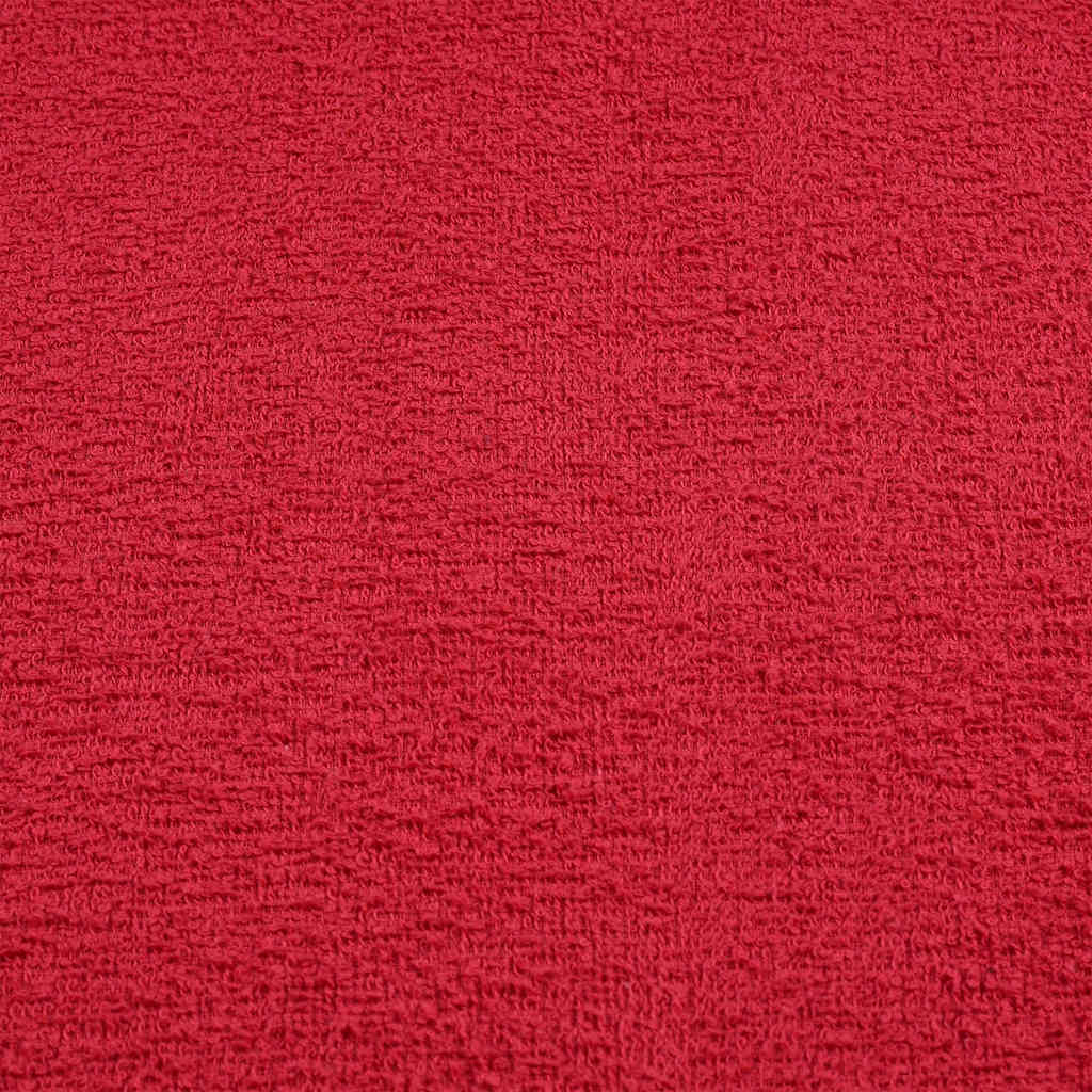 vidaXL Ręczniki kąpielowe, FROGN, 2 szt., czerwone, 100x150 cm, 360 g/m²