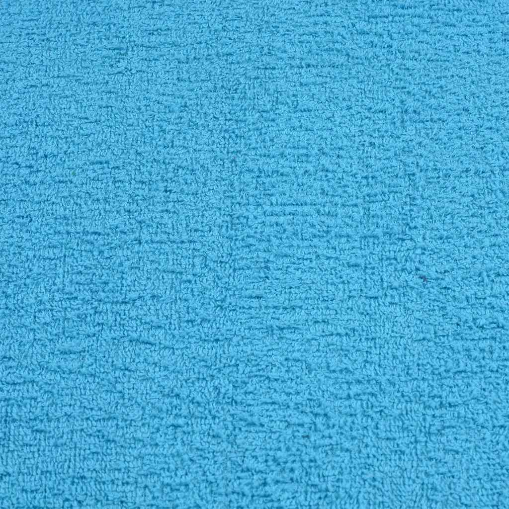 vidaXL Ręczniki kąpielowe, FROGN, 4 szt., turkusowe, 100x150 cm, 360 g/m²