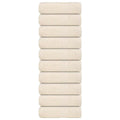 vidaXL Ręczniki, FROGN, 10 szt., kremowe, 30x30 cm, 360 g/m²