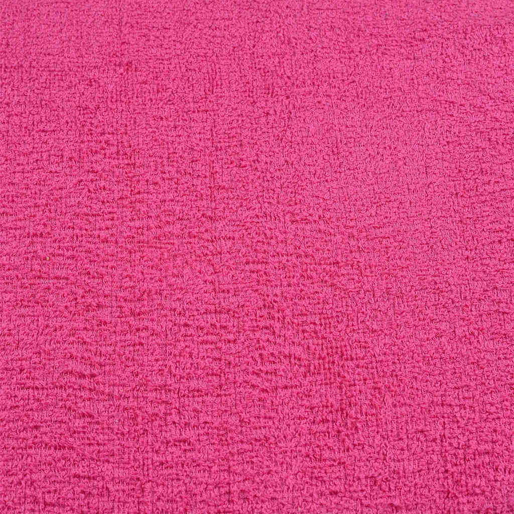 vidaXL Ręczniki do rąk, FROGN, 10 szt, różowe, 50x100 cm, 360 g/m²