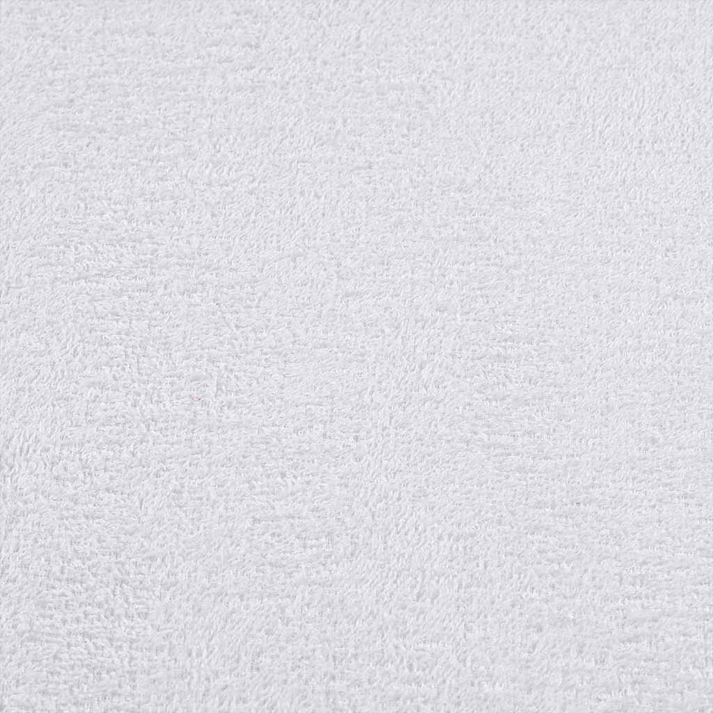 vidaXL 8-cz. zestaw ręczników, FROGN, biały, 360 g/m²