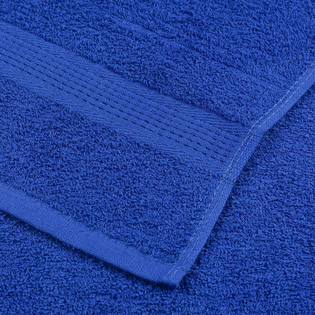 vidaXL 8-cz. zestaw ręczników, FROGN, niebieski, 360 g/m²