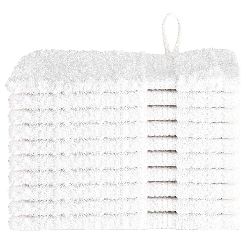 vidaXL Ręcznik Gościnny SOLUND 10 szt. Biały 15 x 21 cm 550 gsm