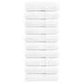 vidaXL Ręczniczki premium, SOLUND, 10 szt., białe, 30x50 cm, 600 g/m²