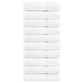 vidaXL Ręczniki premium, SOLUND, 10 szt., białe, 50x100 cm, 600 g/m²
