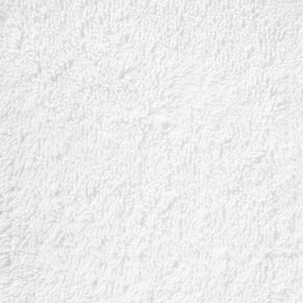 vidaXL Ręczniki premium, SOLUND, 2 szt., białe, 70x140 cm, 600 g/m²