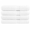 vidaXL Ręczniki premium, SOLUND, 4 szt., białe, 80x200 cm, 600 g/m²