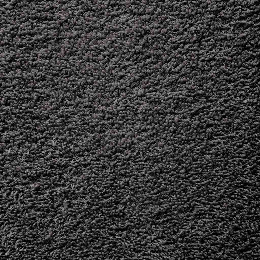 vidaXL Ręcznik Gościnny SOLUND 10 szt. Antracyt 15 x 21 cm 550 gsm