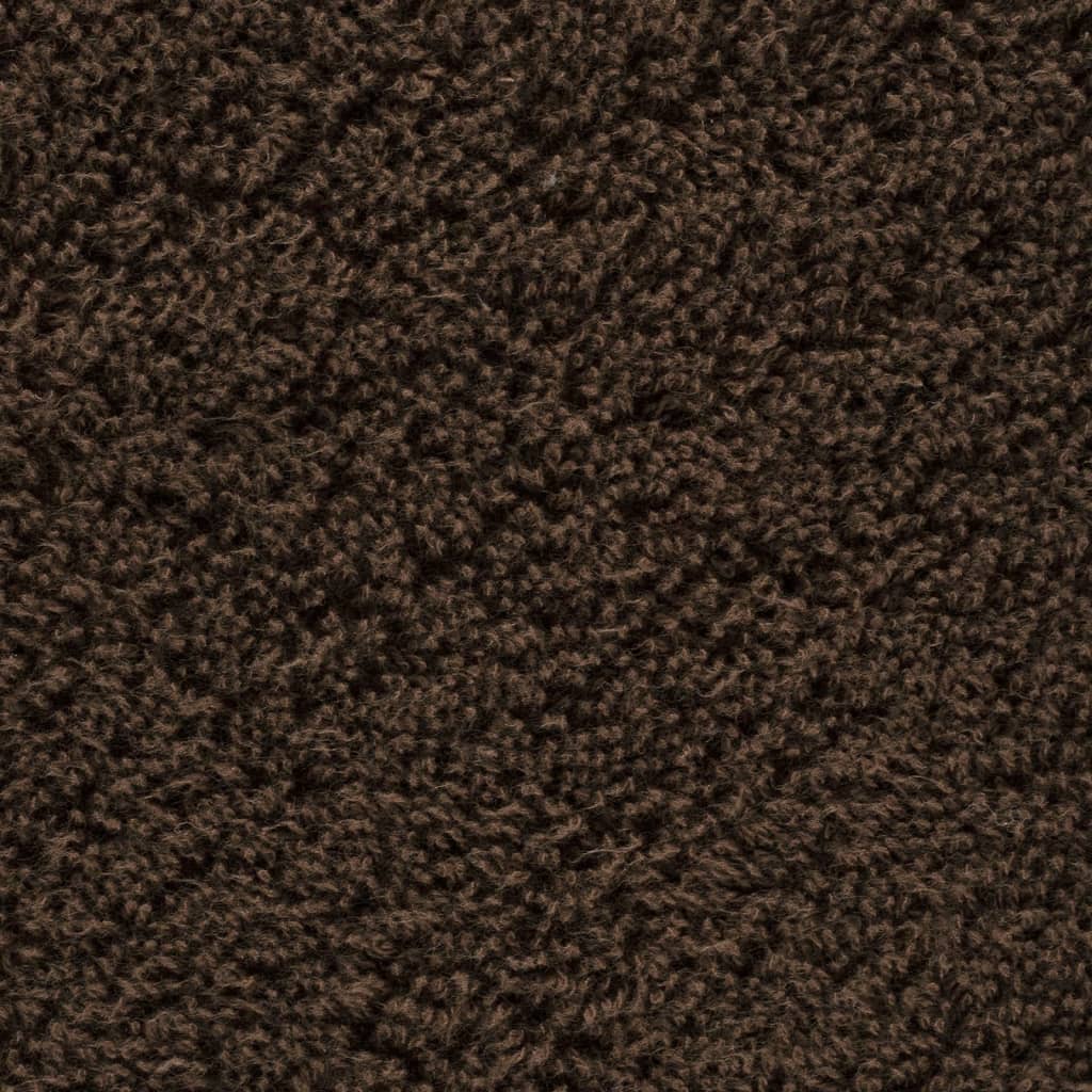 vidaXL Ręczniczki premium, SOLUND, 2 szt., brązowe, 30x50 cm, 600 g/m²