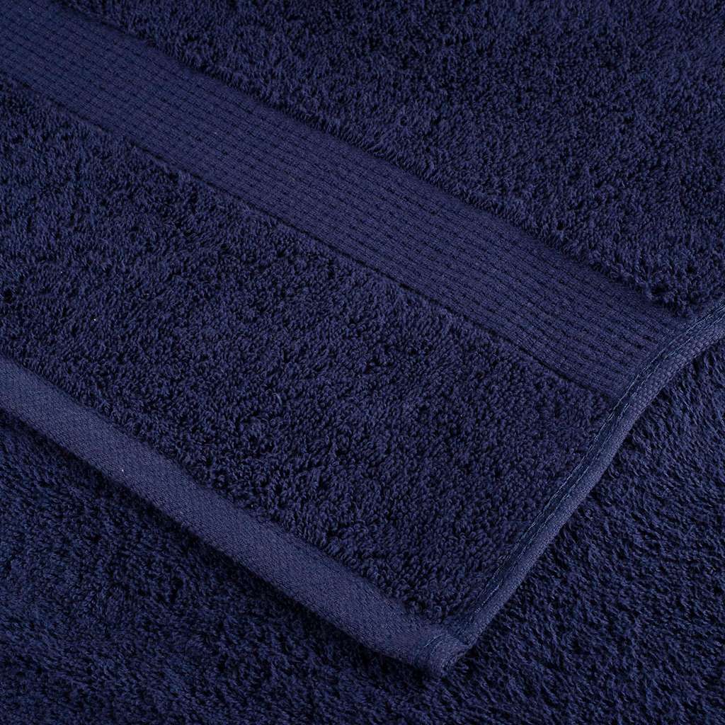 vidaXL Ręcznik Gościnny SOLUND 4 szt. Granatowy 15 x 21 cm 550 gsm
