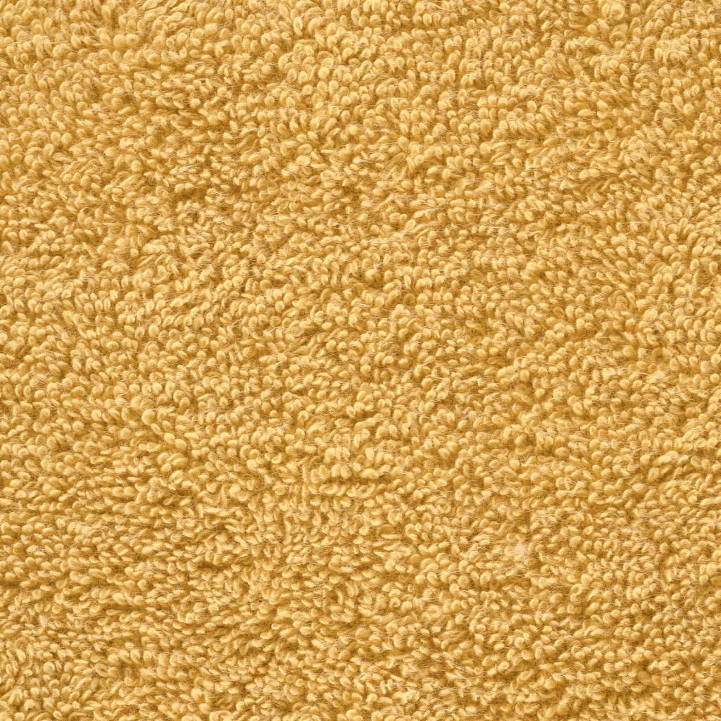 vidaXL Ręczniki premium, SOLUND, 4 szt., złote, 70x140 cm, 600 g/m²