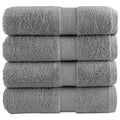 vidaXL Ręczniki toaletowe Premium, SOLUND 4 szt. Szare 30x30cm 600 g/m²