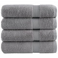 vidaXL Ręczniki premium, SOLUND, 4 szt., szare, 70x140 cm, 600 g/m²