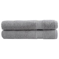 vidaXL Ręczniki premium, SOLUND, 2 szt., szare, 80x200 cm, 600 g/m²