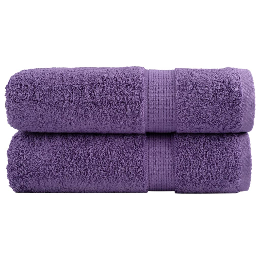 vidaXL Ręczniki premium, SOLUND, 2 szt., 100x150 cm, 600 g/m²
