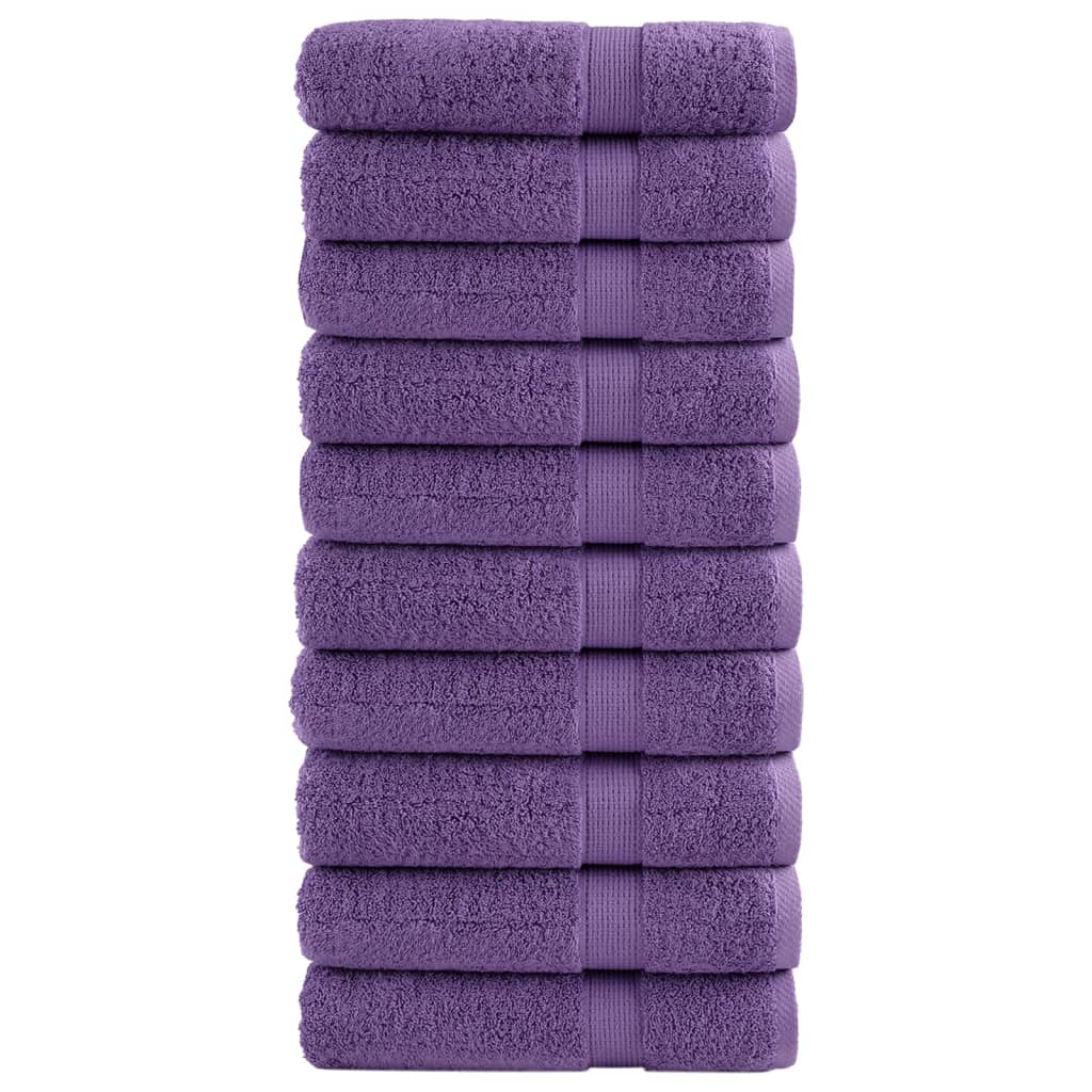 vidaXL Ręczniki premium, SOLUND 10 szt., 100x150 cm, 600 g/m²