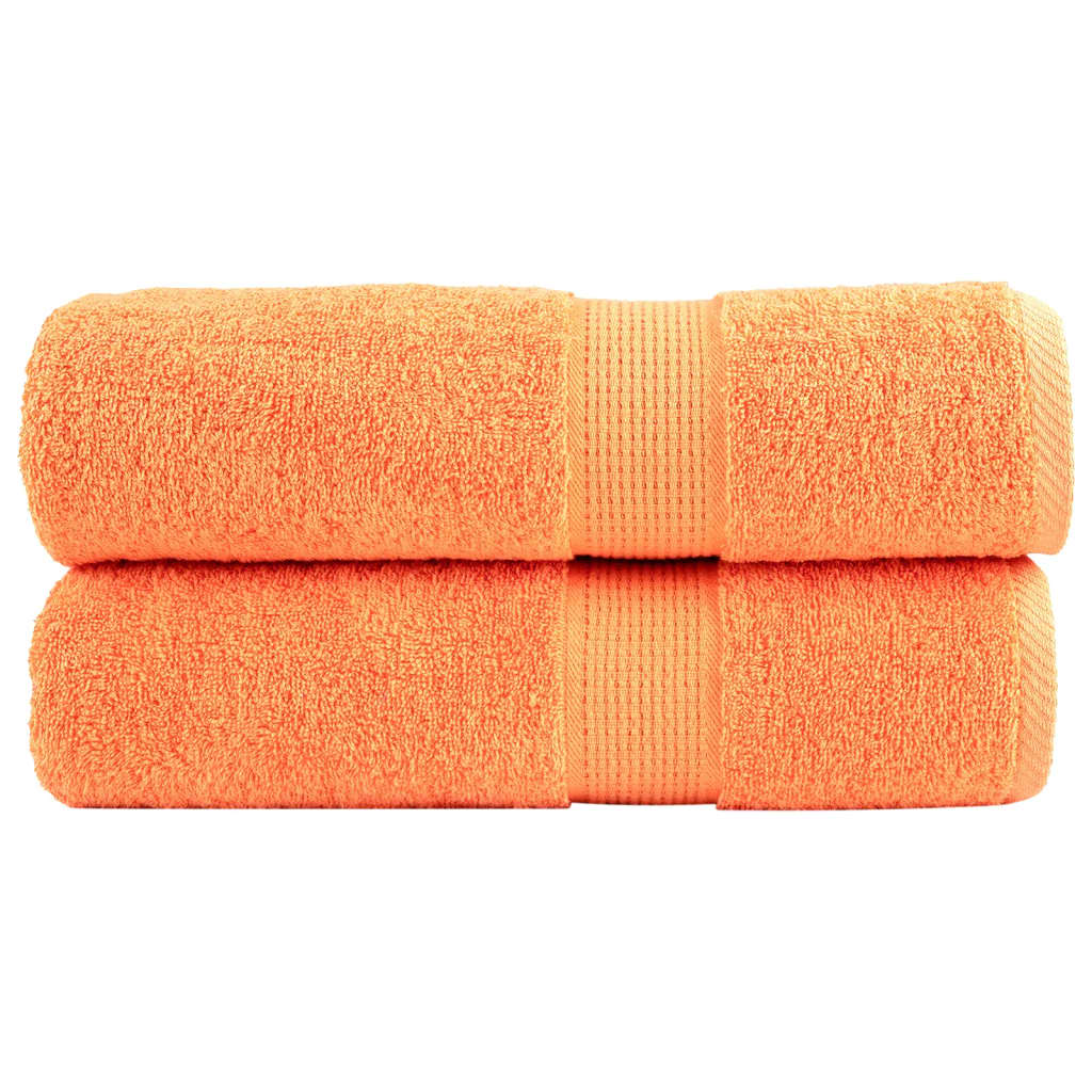 vidaXL Ręczniki premium, SOLUND, 2 szt., 100x150 cm, 600 g/m²