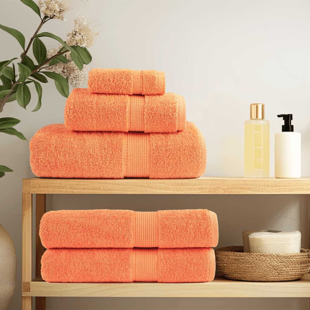 vidaXL Ręczniki premium, SOLUND, 2 szt., 100x150 cm, 600 g/m²