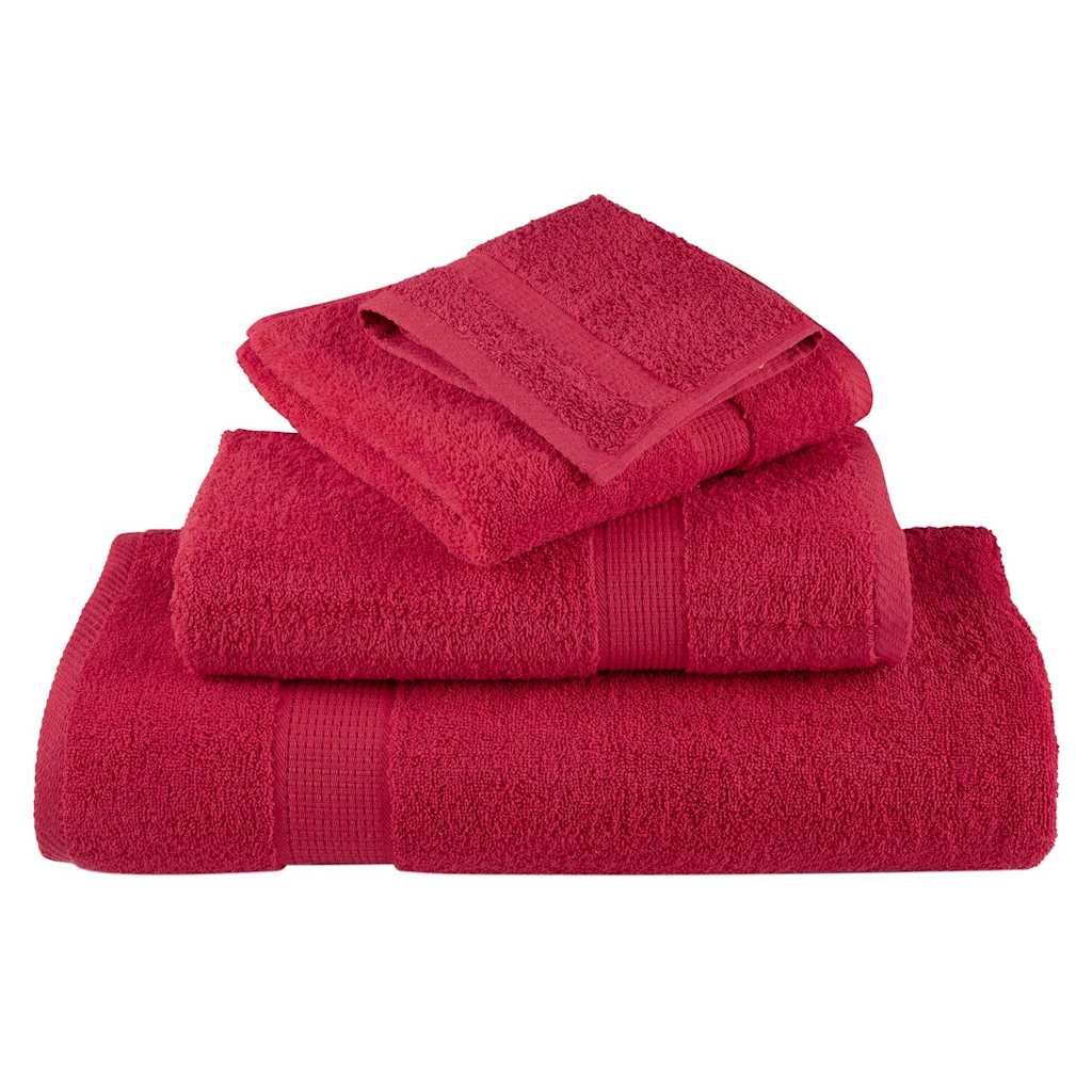 vidaXL Ręczniki premium, SOLUND, 4 szt., 100x150 cm, 600 g/m²