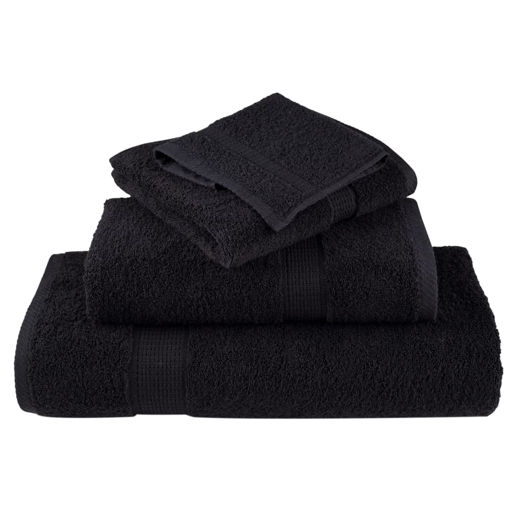 vidaXL Ręczniki premium, SOLUND, 2 szt., 100x150 cm, 600 g/m²