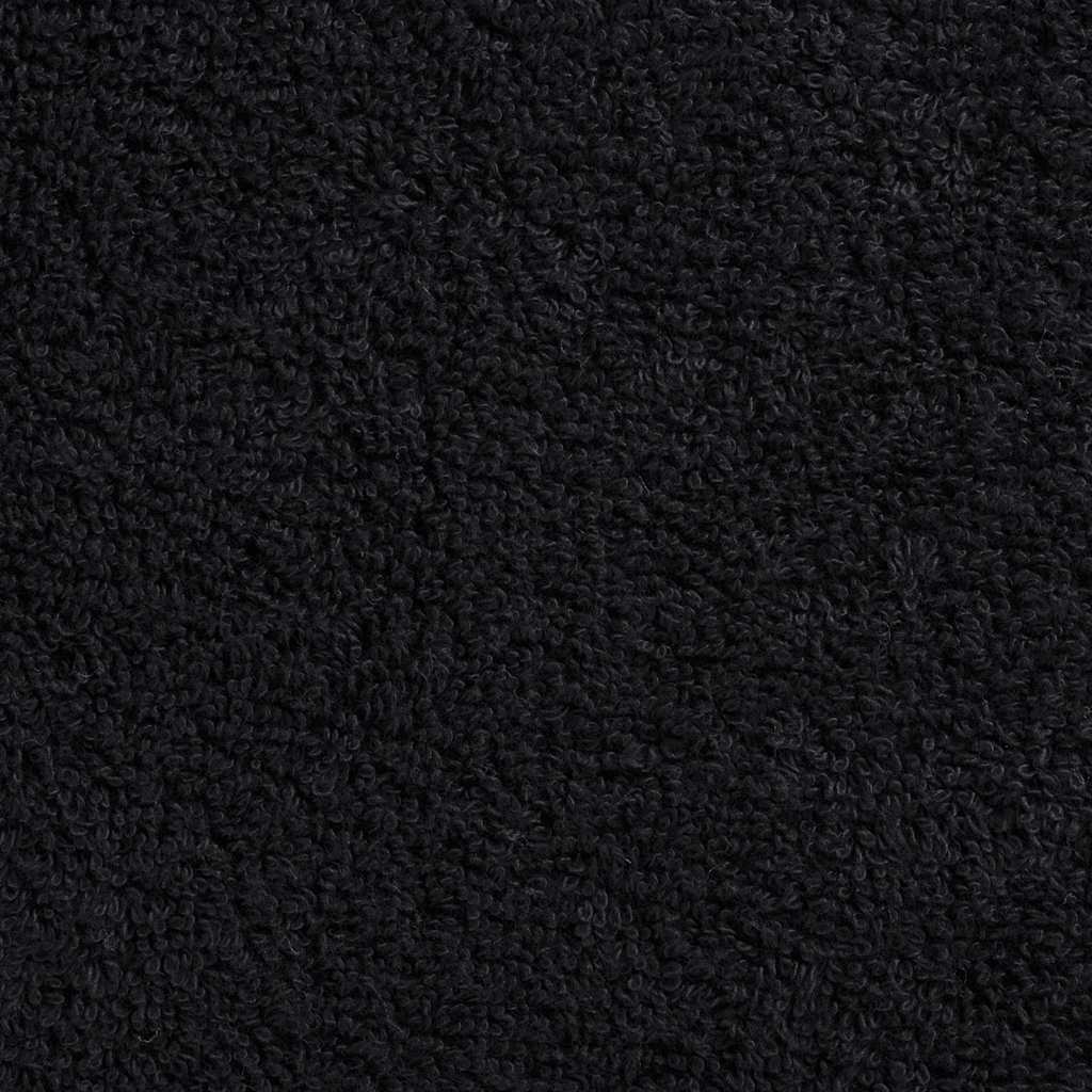 vidaXL Ręczniki premium SOLUND, 2 szt., czarne, 100x200 cm, 600 g/cm²