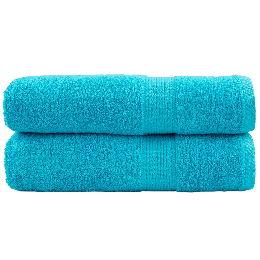 vidaXL Ręczniki premium, SOLUND, 2 szt., 100x150 cm, 600 g/m²