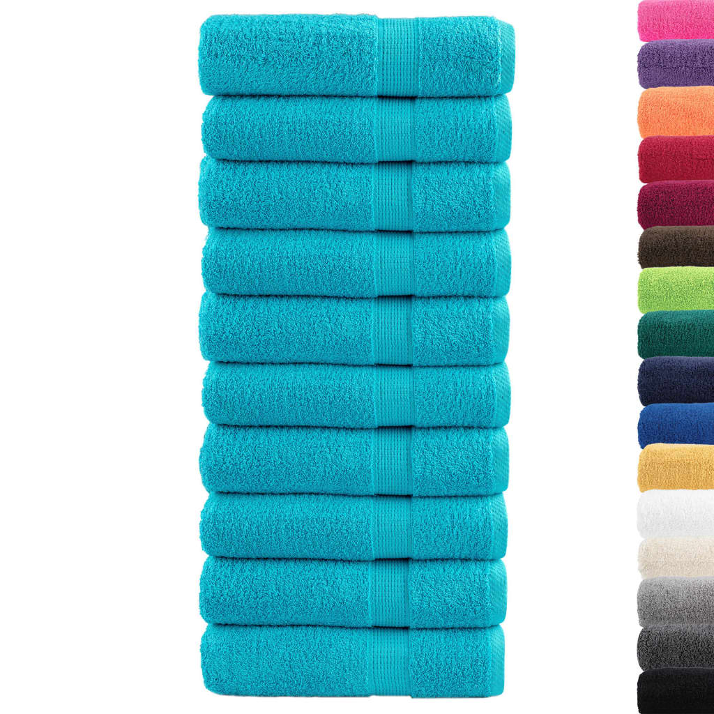 vidaXL Ręczniki premium, SOLUND 10 szt., 100x150 cm, 600 g/m²