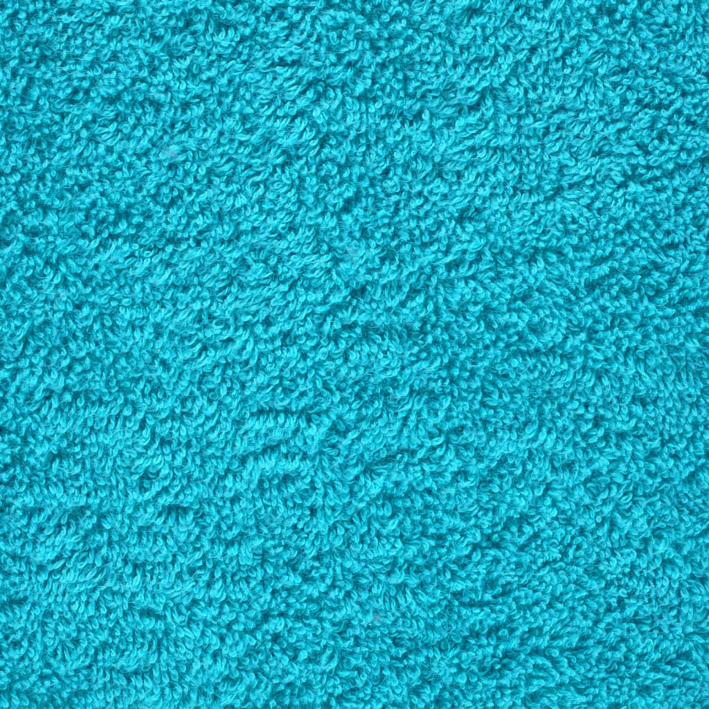 vidaXL Ręczniki premium SOLUND 2 szt., turkusowe, 80x200 cm, 600 g/cm²