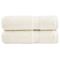 vidaXL Ręczniki premium SOLUND, 2 szt., kremowe, 70x140 cm, 600 g/cm²