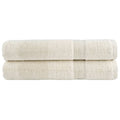 vidaXL Ręczniki premium SOLUND, 2 szt., kremowe, 100x200 cm, 600 g/cm²