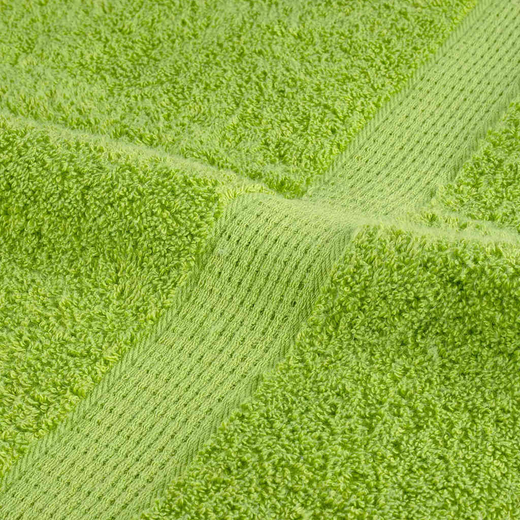 vidaXL Ręczniki premium SOLUND, 4 szt., zielone, 80x200 cm, 600 g/cm²