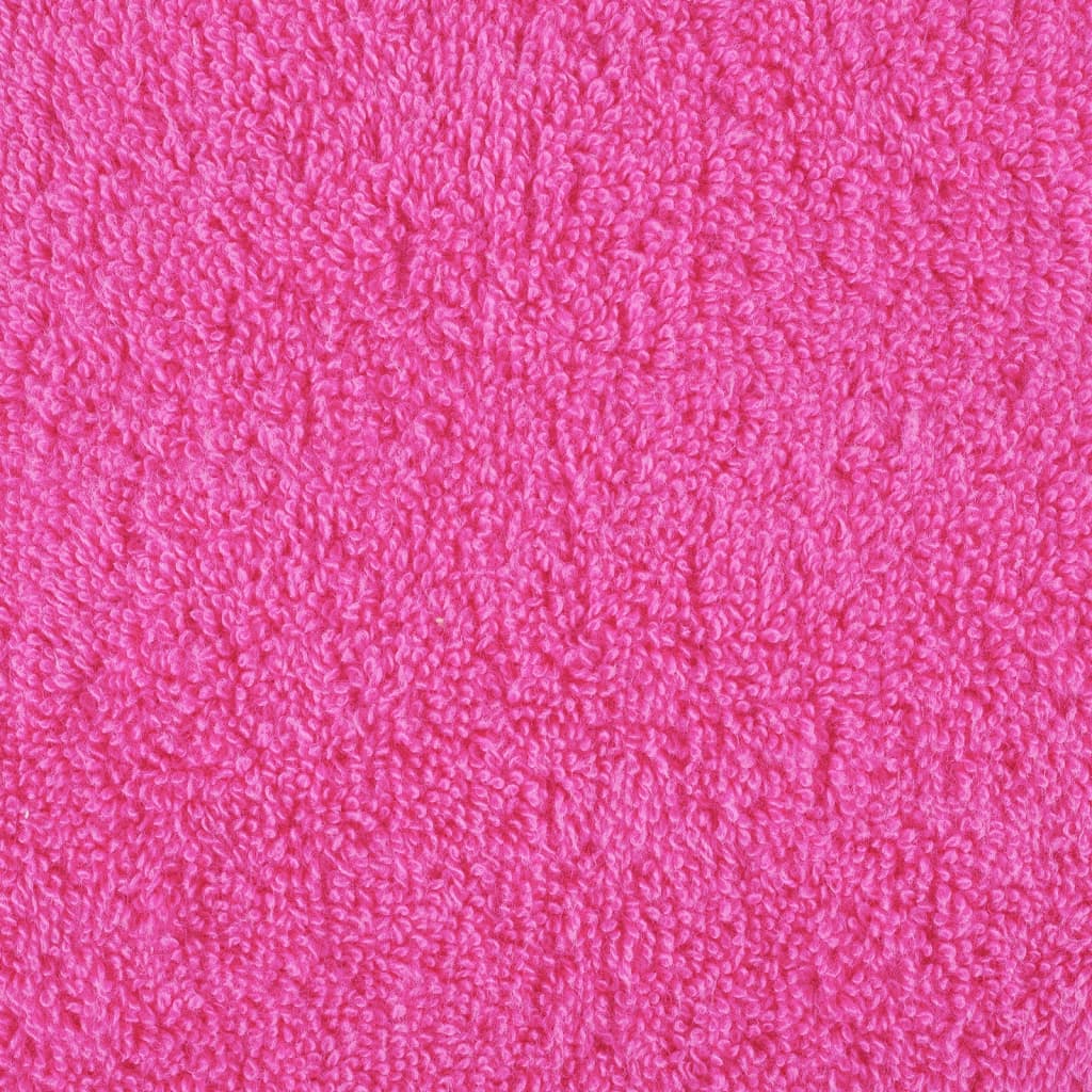 vidaXL Ręczniki myjące Premium SOLUND 4 szt. Różowe 30x30 cm 600 gsm