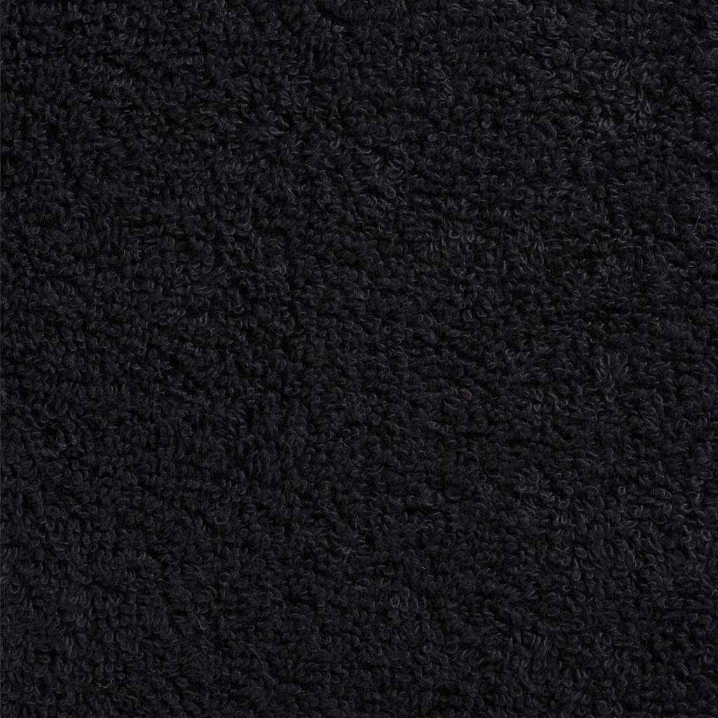 vidaXL 8-częściowy zestaw ręczników premium SOLUND, czarny, 600 g/cm²