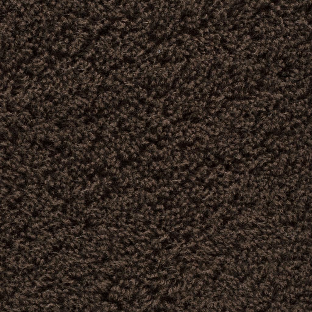 vidaXL 12-cz. zestaw ręczników premium SOLUND, brązowy, 600 g/cm²