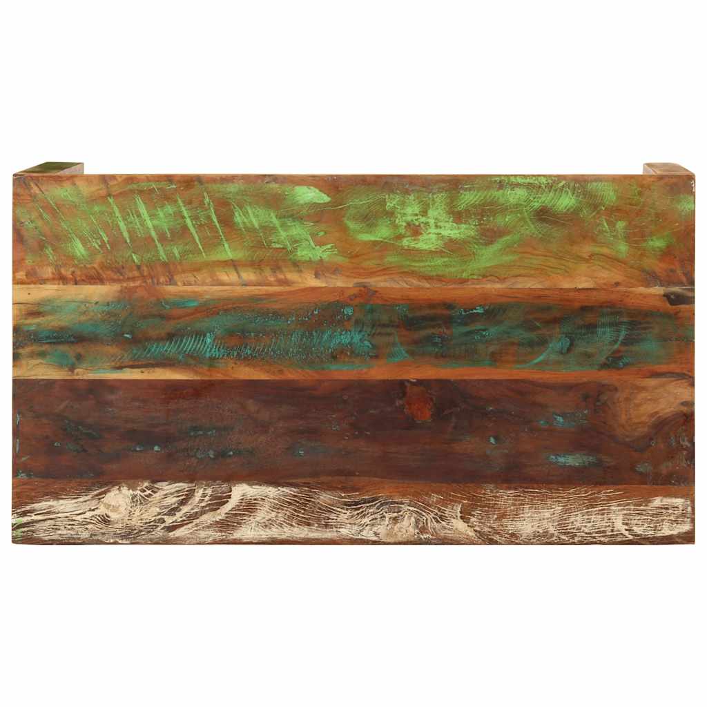 vidaXL Stolik kawowy, 110 x 55 x 40 cm, Lite drewno odzyskane
