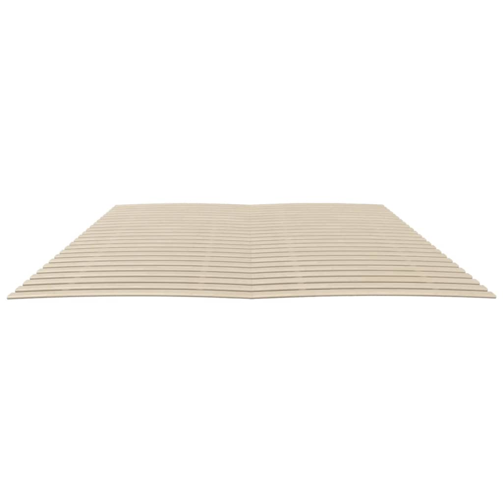 vidaXL Zapasowe listwy do łóżka z 48 listwami 2 szt. 100x200 cm