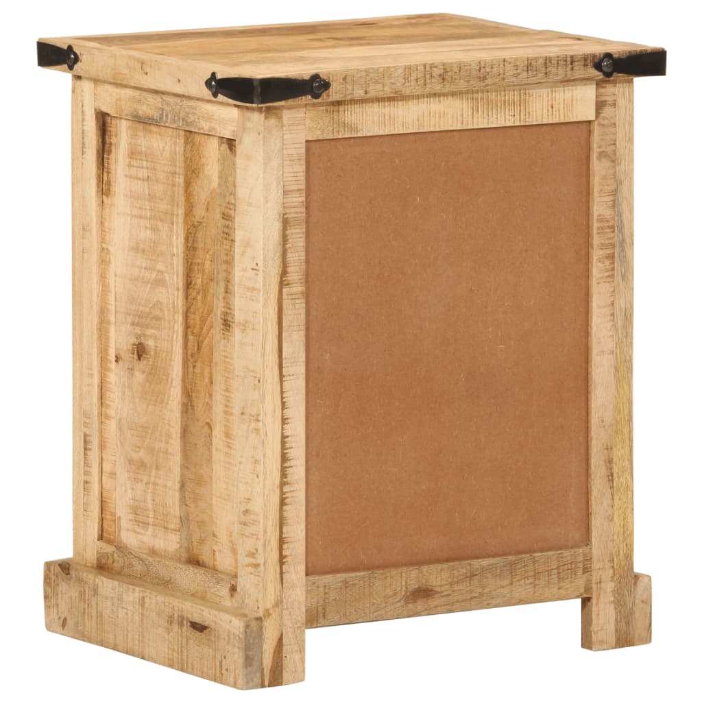 vidaXL Szafka nocna, 40x35x50 cm, lite drewno mango